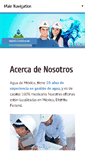 Mobile Screenshot of aguademexico.com.mx